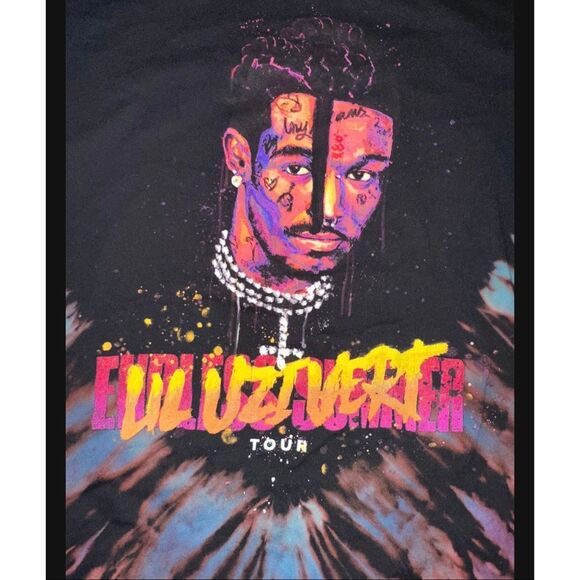 Lil Uzi Vert Endless Summer Tour Tie-Dye Tee - Picture 3 of 3